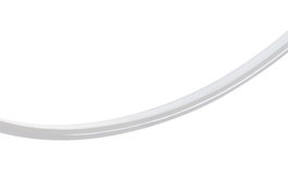 DKD Home Decor Tubo Neón LED Blanco Cálido 1000x2x2 cm