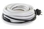 DKD Home Decor Tubo Neón LED Blanco Cálido 1000x2x2 cm