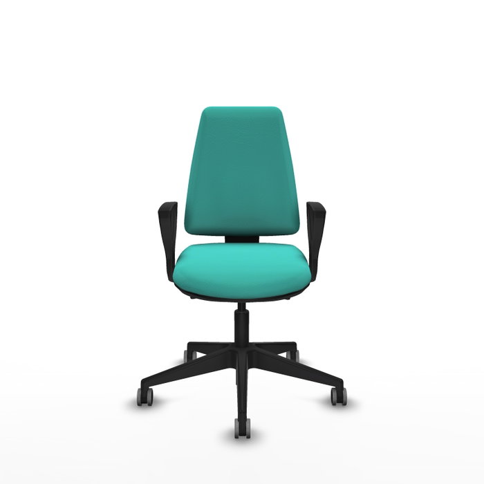 PIQUERAS Y CRESPO Silla de oficina Elche, Similpiel Turquesa, Mecanismo Asincro PIQUERAS Y CRESPO Silla de oficina Elche, Similpiel Turquesa, Mecanismo Asincro