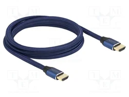 DeLOCK Cable HDMI Ultra High Speed 8K 48 Gbps 2 m Azul