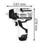 Bosch Professional Llave de impacto GDS 12V-115 con 2 baterías 3.0Ah + L-BOXX