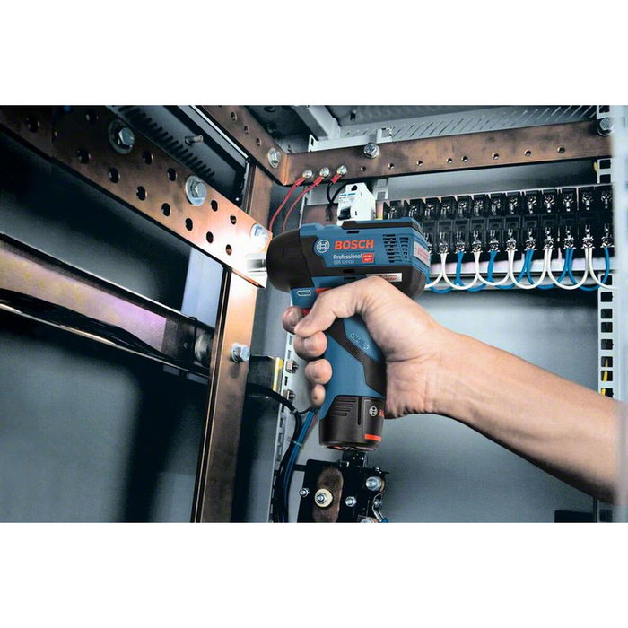 Bosch Professional Llave de impacto GDS 12V-115 con 2 baterías 3.0Ah + L-BOXX