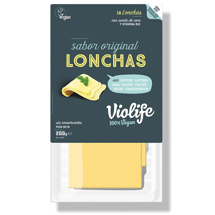 Violife Lonchas veganas sabor Queso original 200 g