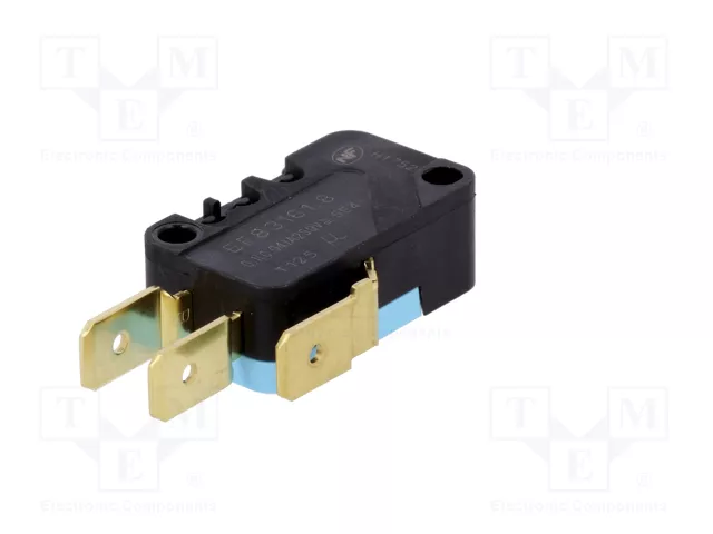 CROUZET Microconmutador SNAP ACTION SPDT 5A/250VAC sin palanca