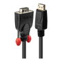 Lindy 41942 Cable Adaptador DisplayPort a VGA de 2 m, Negro