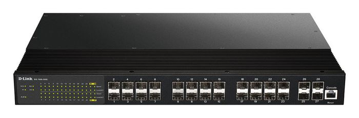 D-Link DIS-700G-28XS Switch Gestionado L2+ con 24 Puertos SFP y 4 Puertos 10G SFP+