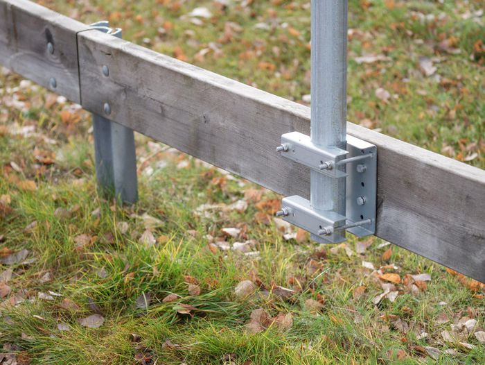 Next Green Soporte para poste y fachada 60-108 mm para instalación de cargadores Next Green Soporte para poste y fachada 60-108 mm para instalación de cargadores