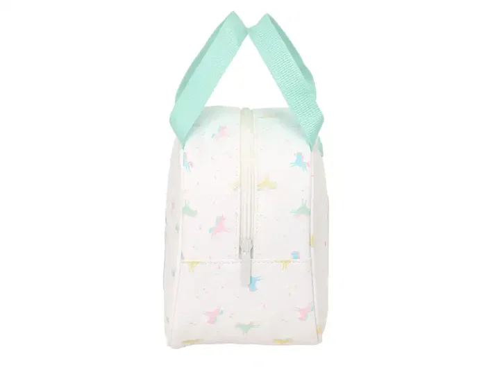 Portameriendas Térmico Safta Unicornio Beige 19 x 22 x 14 cm