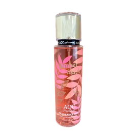 Aqc Body Mist Amber Touch Bruma Hidratante 200 mL con Notas de Naranja, Manzana, Jazmín, Lirio del Valle, Vainilla y Sándalo
