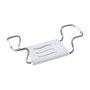 Basics Asiento de bañera regulable Blanco 55-70 cm