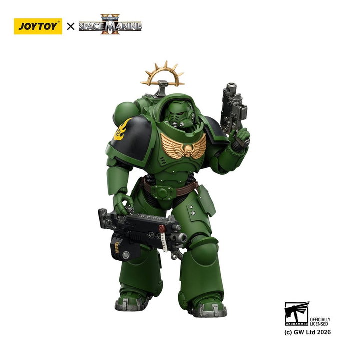 Joy Toy Warhammer 40,000 Salamanders Heavy Intercessor 13 cm Joy Toy Warhammer 40,000 Salamanders Heavy Intercessor 13 cm