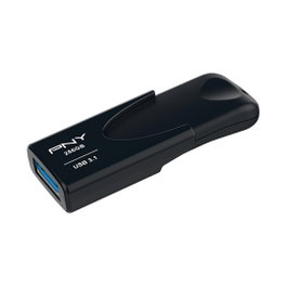 PNY Attache 4 USB Flash Drive 256 GB Negro