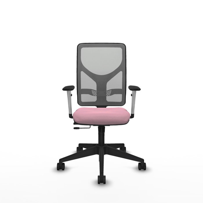 PIQUERAS Y CRESPO Silla de oficina Motilla Rosa con mecanismo Sincro/Traslack