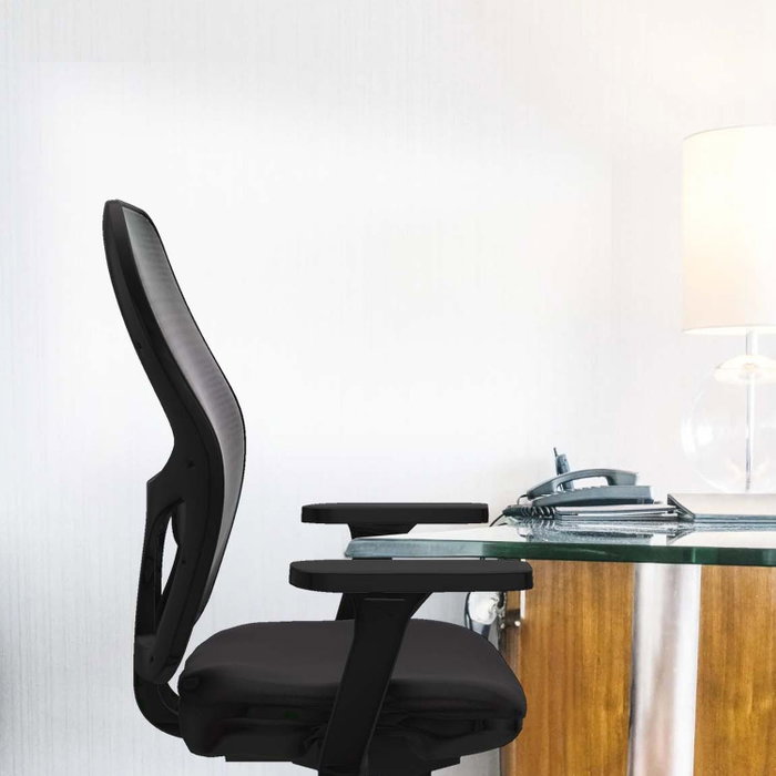 PIQUERAS Y CRESPO Silla de oficina Jorquera Amarillo y Azul