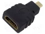 SAVIO Adaptador de micro HDMI a HDMI 1.4