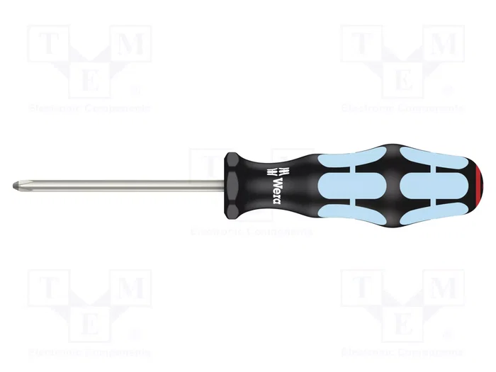 WERA Destornillador estándar Phillips PH1 con punta de 80 mm WERA Destornillador estándar Phillips PH1 con punta de 80 mm