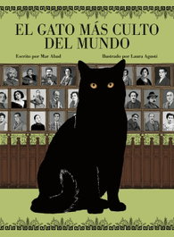 LUNWERG EDITORES, El gato más culto del mundo, Mar Abad - LUNWERG EDITORES