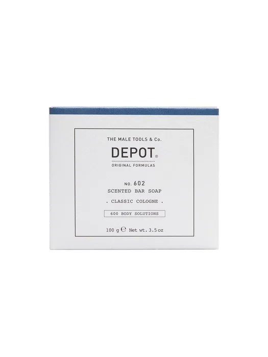 Depot 600 Body Solutions No. 602 Pastilla de jabón aromatizada con notas florales 100 g Depot 600 Body Solutions No. 602 Pastilla de jabón aromatizada con notas florales 100 g