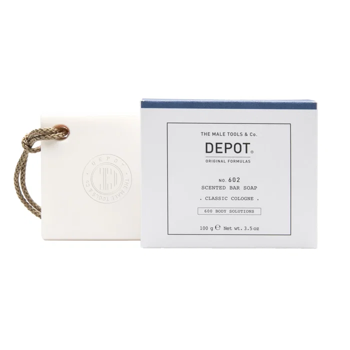 Depot 600 Body Solutions No. 602 Pastilla de jabón aromatizada con notas florales 100 g Depot 600 Body Solutions No. 602 Pastilla de jabón aromatizada con notas florales 100 g