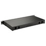 EQUIP Distribuidor de fibra óptica 12 puertos LC-Duplex OM4 1U Negro