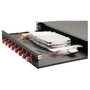 EQUIP Distribuidor de fibra óptica 12 puertos LC-Duplex OM4 1U Negro