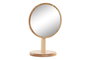 DKD Home Decor Espejo de Hevea Natural 15x12x22,5 cm