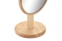 DKD Home Decor Espejo de Hevea Natural 15x12x22,5 cm