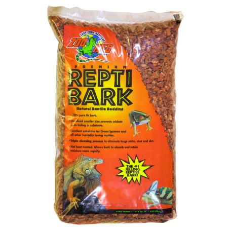 ZooMed Repti Bark Sustrato para Reptiles 4,4 L Corteza de Abeto Natural para Terrarios