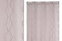 DKD Home Decor Cortina de Poliéster 140x260 con 8 Anillas, Rosa Palo