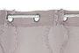 DKD Home Decor Cortina de Poliéster 140x260 con 8 Anillas, Rosa Palo