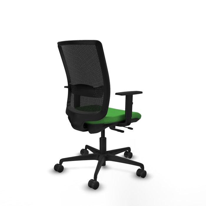 PIQUERAS Y CRESPO Silla de oficina Haches Verde con Malla Negra PIQUERAS Y CRESPO Silla de oficina Haches Verde con Malla Negra