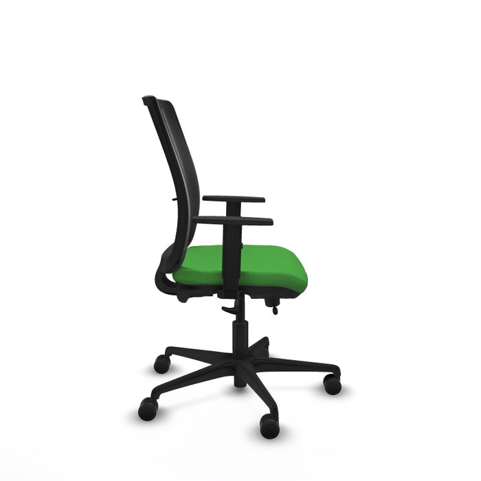 PIQUERAS Y CRESPO Silla de oficina Haches Verde con Malla Negra PIQUERAS Y CRESPO Silla de oficina Haches Verde con Malla Negra