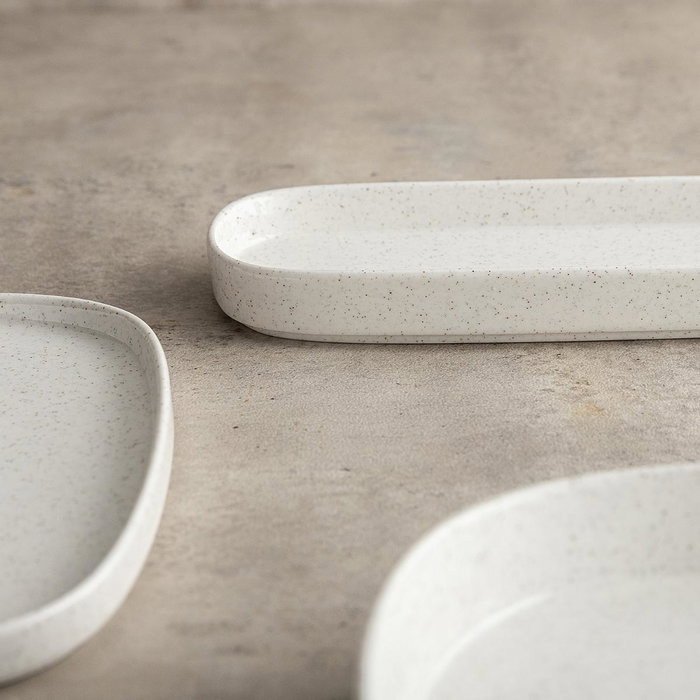 Bandeja Porcelana Alumina Elite Bidasoa 18,5x11,5 cm