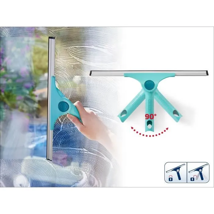 Leifheit Mango telescópico 41523 de 130 a 400 cm extensible para Click-System