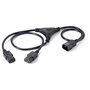 EQUIP Cable de alimentación en Y C14 a 2 x C13 de 1,6m
