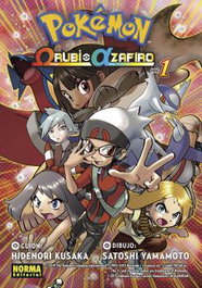 Pokémon Omega Rubí Alfa Zafiro 01, Hidenori Kusaka - Norma Editorial