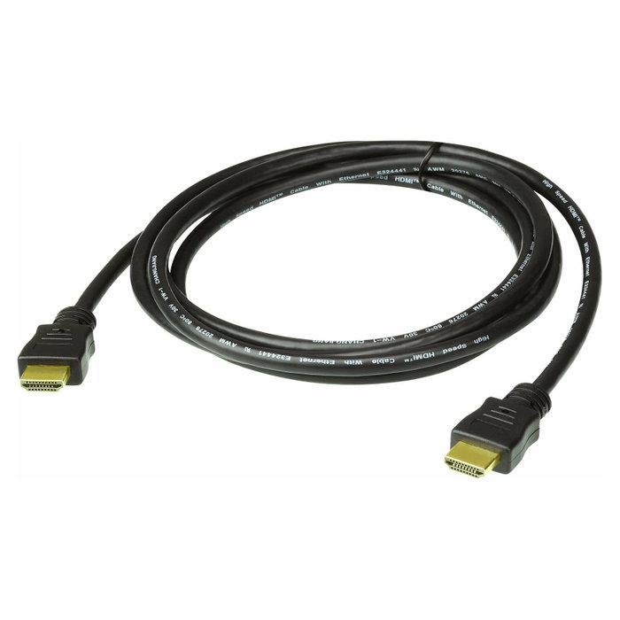 Aten Cable HDMI True 4K con Ethernet 2m Negro Aten Cable HDMI True 4K con Ethernet 2m Negro