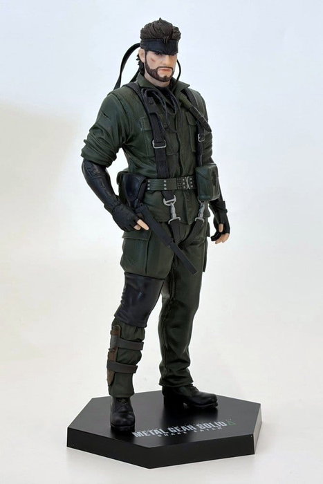 Konami Amusement Metal Gear Solid Delta: Snake Eater Figura PVC Naked Snake 20 cm
