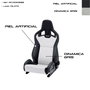 Recaro Sportster CS Piloto con Calefacción, Piel Artificial Negro/Dinamica Gris