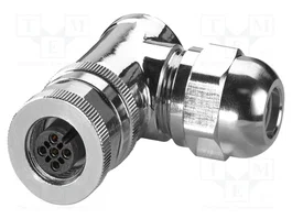 PHOENIX CONTACT Conector M12 de 5 pines, angular, IP67