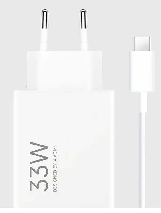 Xiaomi BHR9956EU Cargador de Pared Carga Rápida 33W con Cable USB-C Blanco para Smartphone - Adaptador USB
