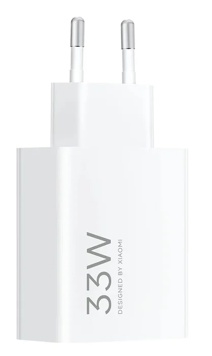 Xiaomi BHR9956EU Cargador de Pared Carga Rápida 33W con Cable USB-C Blanco para Smartphone - Adaptador USB