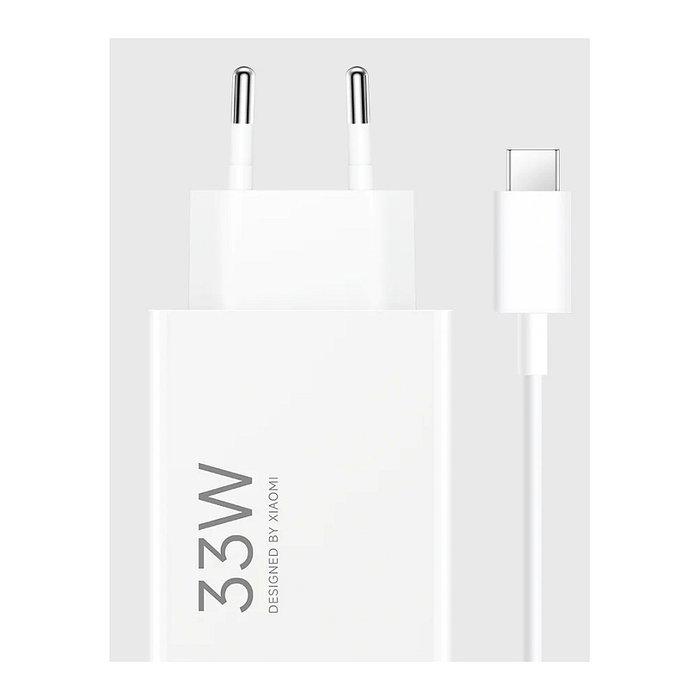 Xiaomi 33W Charging Combo USB Type-A Blanco con cable USB-C