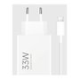 Xiaomi 33W Charging Combo USB Type-A Blanco con cable USB-C