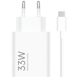 Xiaomi 33W Charging Combo USB-A Blanco con Cable USB-C
