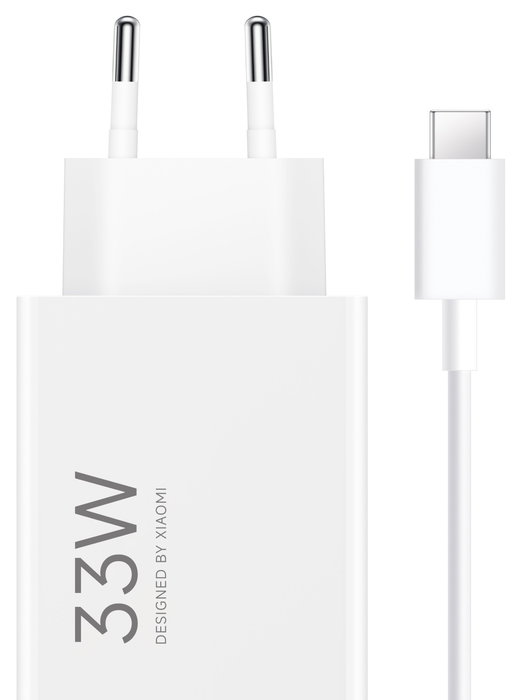 Xiaomi Cargador de Pared 33W Charging Combo USB-A Blanco con Cable USB-C