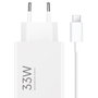 Xiaomi Cargador de Pared 33W Charging Combo USB-A Blanco con Cable USB-C