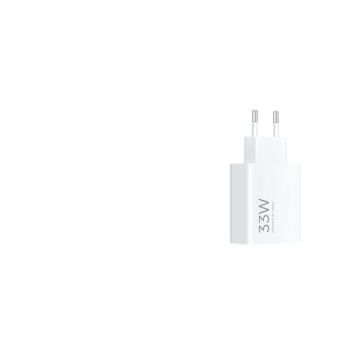 Xiaomi Cargador de Pared 33W Charging Combo USB-A Blanco con Cable USB-C