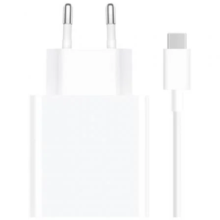 Xiaomi Cargador USB 33W USB-C Mi Combo con Cable Tipo-C Blanco BHR9956EU Xiaomi Cargador USB 33W USB-C Mi Combo con Cable Tipo-C Blanco BHR9956EU