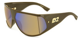 Dsquared2 D2-0124-S-79U Gafas de sol para hombre con cristal azul